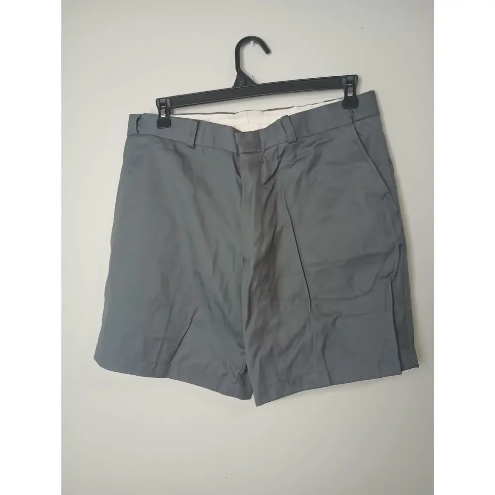 NWT Vintage Blair Gray Men’s Shorts Size 38 70s 80s Dress Shorts Church Holiday